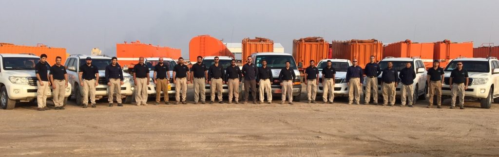 Blue Hackle team